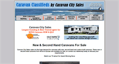 Desktop Screenshot of caravanclassifieds.com.au